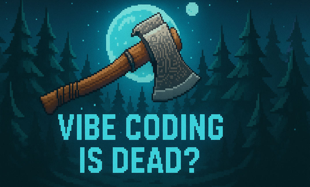 Vibe coding is dead?!