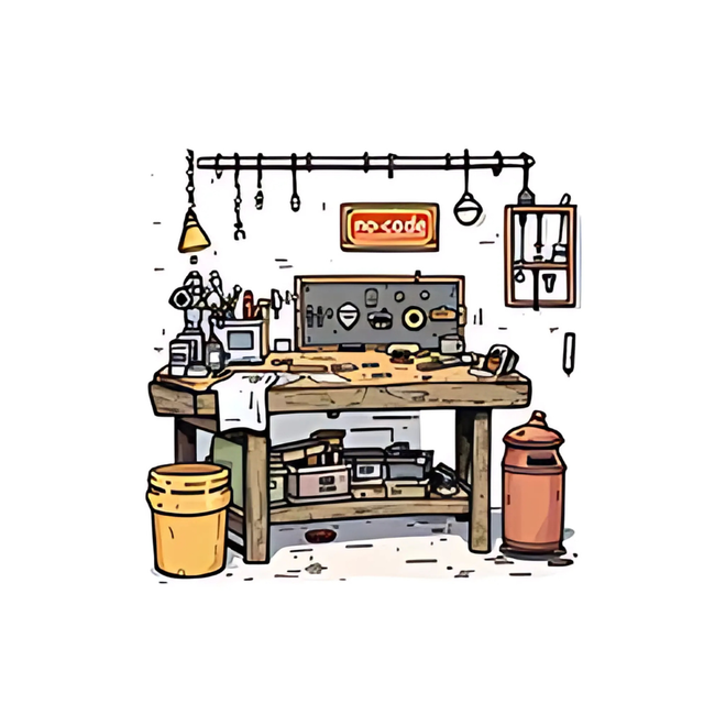 Image of: Set up your no-code workbench